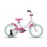 Велосипед двухколесный Pride Mia 18" 2015 SKD-42-28 (белый с розовым), глянцевый