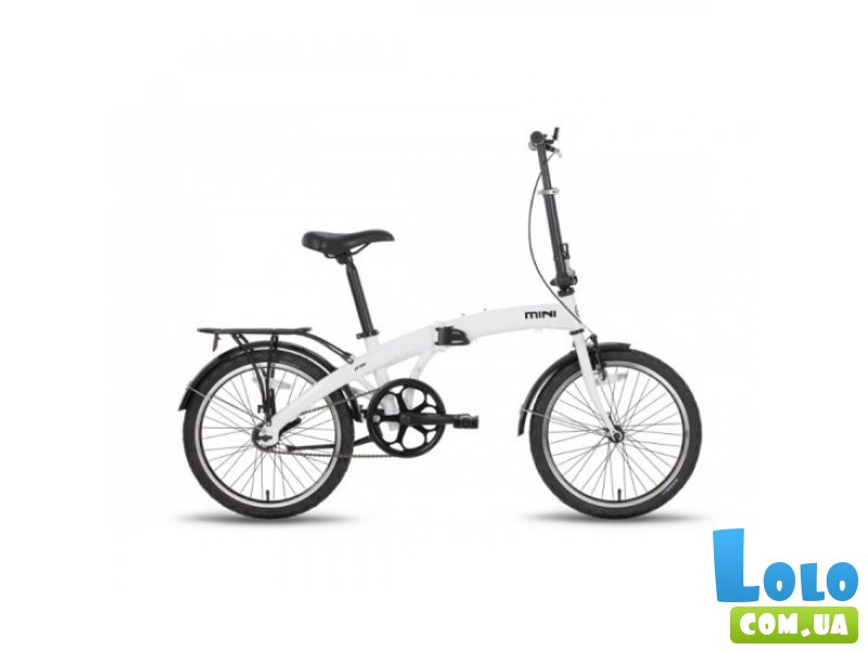 Велосипед двухколесный Pride Mini 1sp 20'' 2015 SKD-68-55 (белый), глянцевый