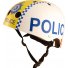 Шлем Kiddi Moto "Полиция" HEL-21-98 (белый), размер M