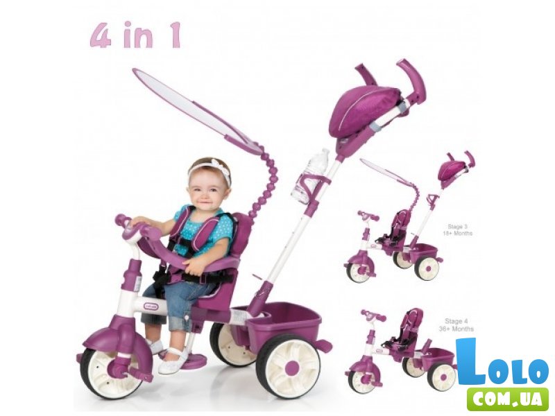 Велосипед 4 в 1 Little Tikes Sports Edition 634369 (розовый)