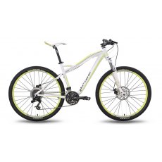Велосипед двухколесный Pride XC-650 MD W 27,5" 2015, рама - 18" SKD-53-54 (белый с зеленым), матовый