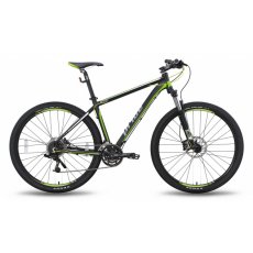 Велосипед двухколесный Pride XC-29 HD 29" 2015, рама - 21" SKD-99-11 (черный с зеленым), матовый