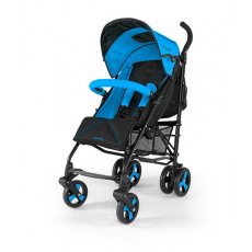 Прогулочная коляска-трость Milly Mally Royal_003 (синяя с черным)