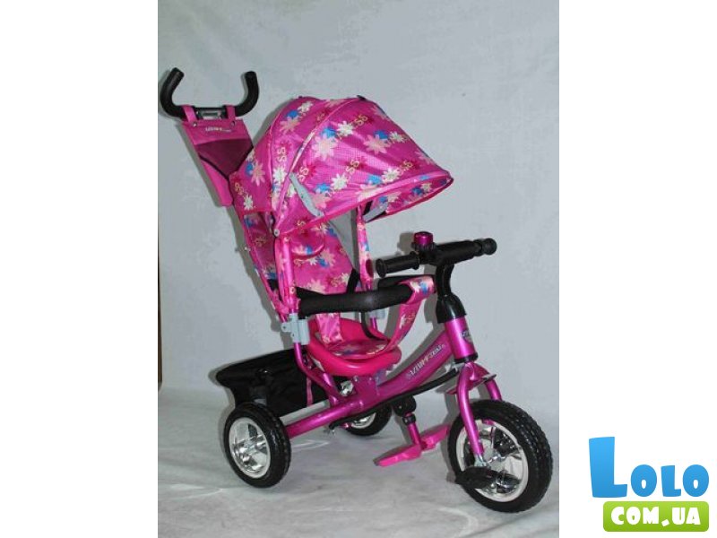 Велосипед трехколесный Azimut, розовый