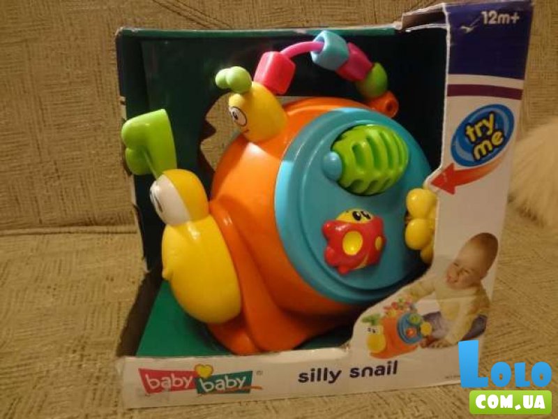 Интерактивная игрушка Baby Baby "Улитка" (855)