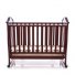 Кроватка деревянная Baby Care BC-411BC, орех ламель R