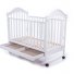 Кроватка деревянная Baby Care BC-419BC, белая ламель R