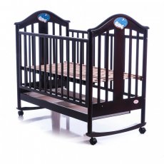 Кроватка Baby Care BC-433 M (темный орех)