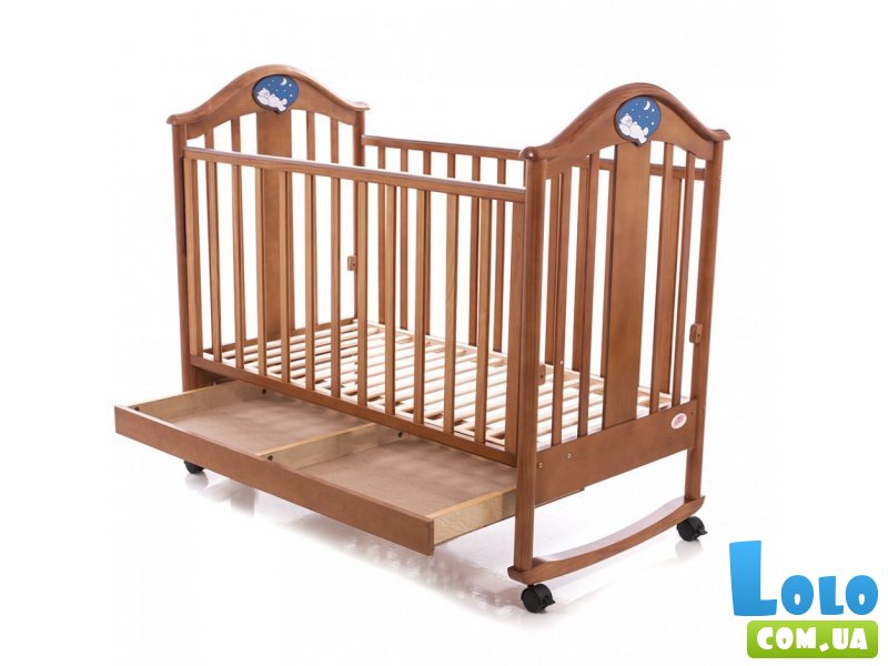 Кроватка Baby Care BC-433M, тик