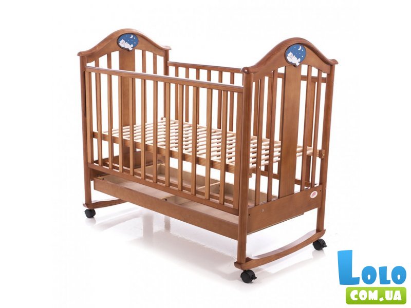 Кроватка Baby Care BC-433M, тик