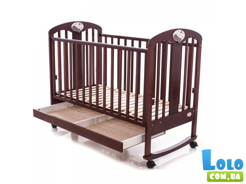 Кроватка Baby Care BC-435M,  тик