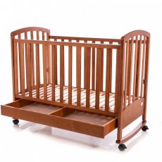 Кроватка Baby Care BC-470BC,  тик