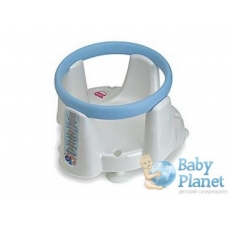 Сидение для ванной Baby Ok Flipper Evolution 38150010/40 (белое с голубым), с термодатчиком
