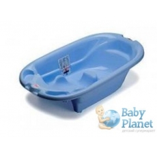 Ванночка для купания Baby Ok Onda (синяя), с термодатчиком