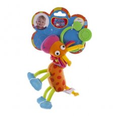 Вибрирующая игрушка-подвеска Biba Toys "Счастливый жираф" (033JF)
