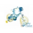 Велосипед двухколесный Huffy Topaz Bike 16 (голубой с белым)