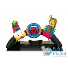 Развивающая игрушка на креплении K’s Kids "Гусеничка, руль и телефон" (10444)