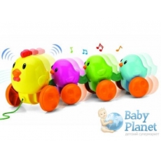 Музыкальная каталка Keenway "Цыплята на прогулке" (31518)