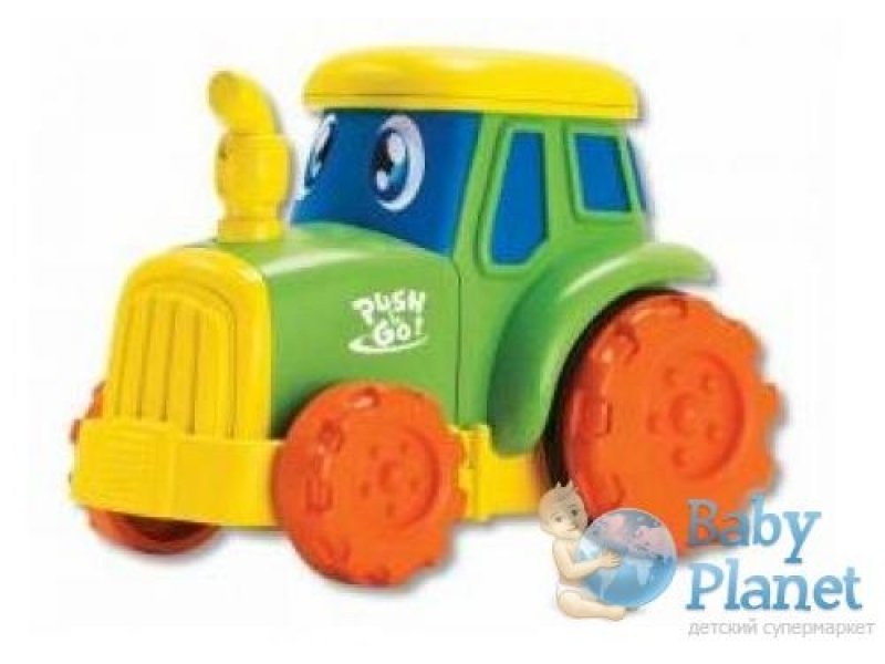 Машинка Keenway "Трактор", серия "Push and Go"