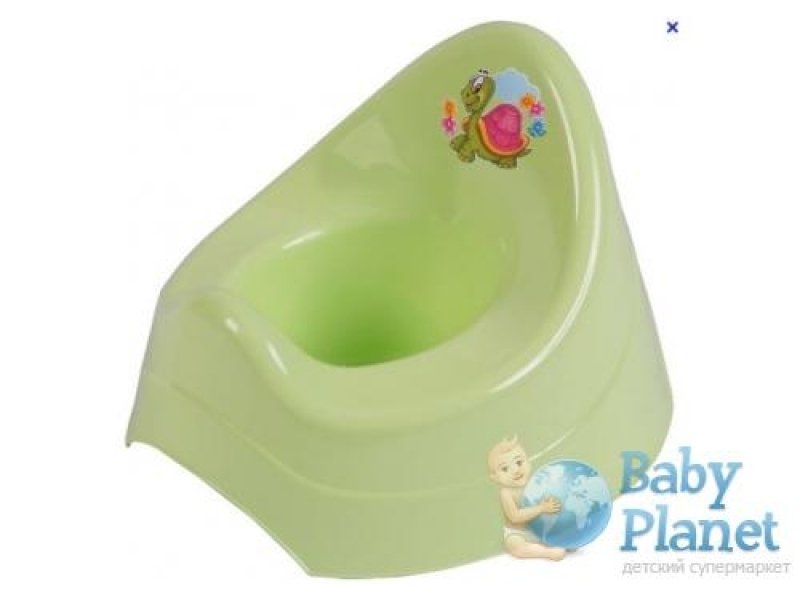 Горшок Maltex "Черепашка" ZL-001 IML (в ассортименте)