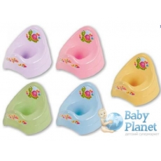 Горшок Maltex "Черепашка" ZL-001 IML (в ассортименте)