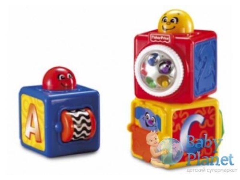 Развивающая игрушка Fisher-Price "Двигающиеся кубики" (74121)