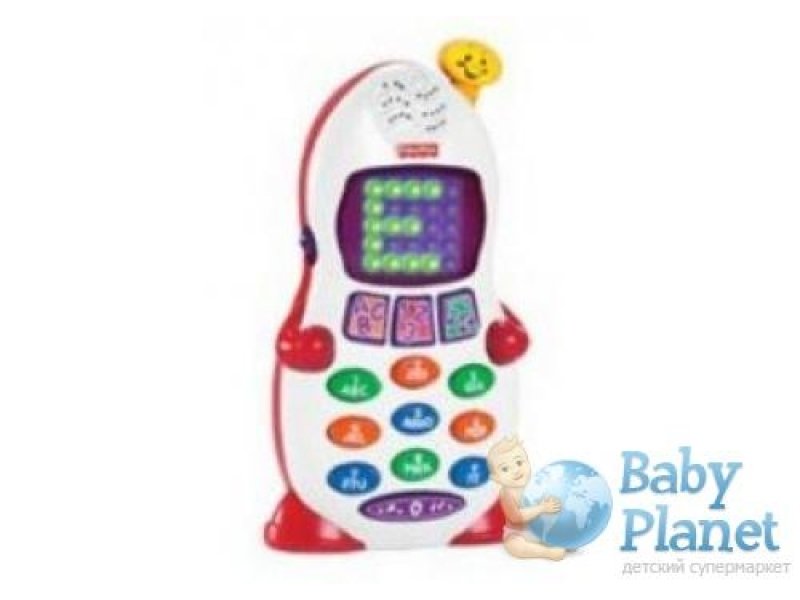 Интерактивная игрушка Fisher-Price "Ученый телефон" (L4882), рус
