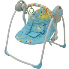 Кресло-качалка Bambi 32006, голубой