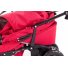 Прогулочная коляска-трость Geoby D208R-W3QR (красная с розовым)