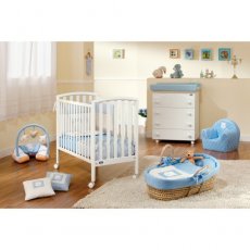 Комод-пеленатор с ванночкой Pali Four, White
