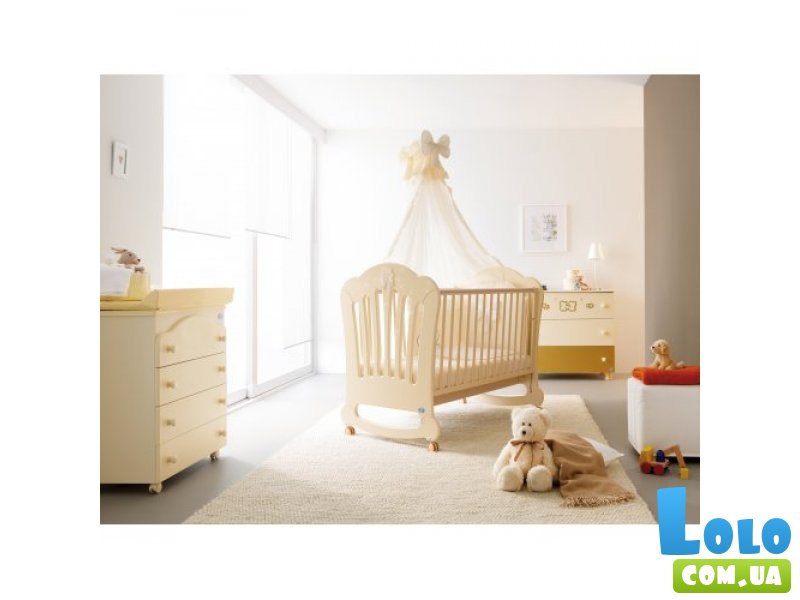 Комод-пеленатор с ванночкой Pali Four, Magnolia