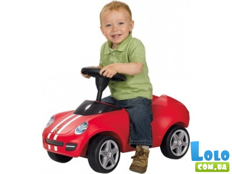 Машинка BIG для катания малыша  "Porsche" (56343), 18міс.+, красная