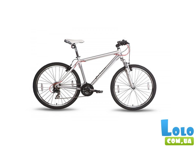 Велосипед 26'' PRIDE XC-2.0 рама - 15" серый матовый 2015