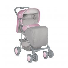 Bertoni Aero + Footcover Gray&Pink, серый/розовый