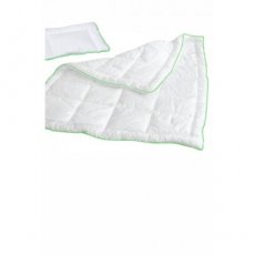 Одеяло и подушка "Лето" Leonardo, цвет: белый
