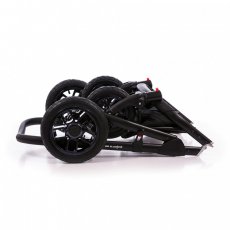Универсальная коляска 2 в 1 Adamex Jogger Sport 13M (коричневая с бежевым)