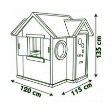 Детский домик со звонком и замком Smoby (310228)