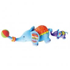 Детская развивающая игрушка «Счастливые слонята: мама и малыш» Biba Toys