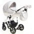 Универсальная коляска Bebe-mobile Santana кожа 50 % 718S, белый