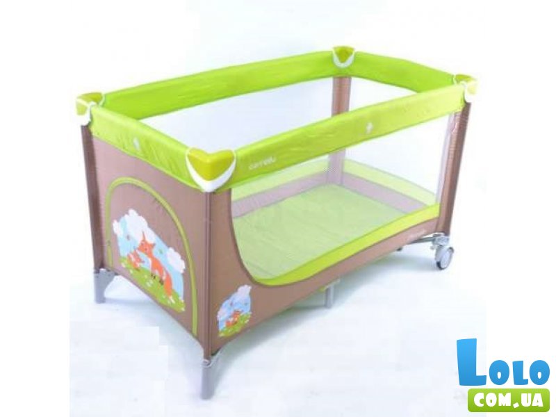 Кроватка-манеж Carrello Piccolo CRL-7303 Green (зеленая)