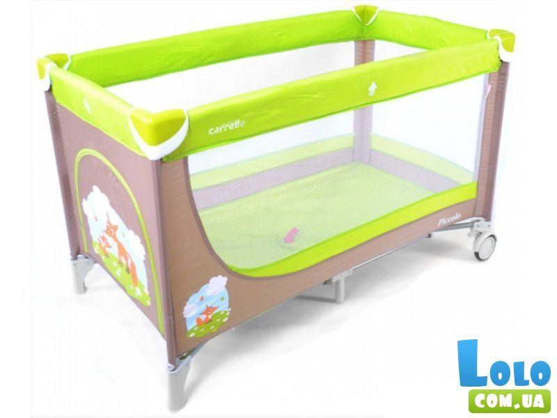 Кроватка-манеж Carrello Piccolo CRL-7303 Green (зеленая)