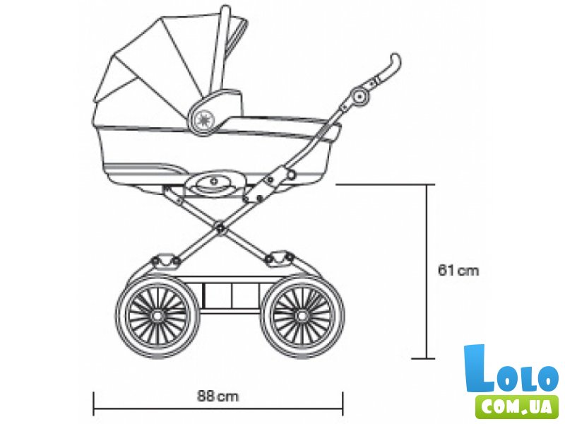 Универсальная коляска Navington Galeon Black Sea (черная)