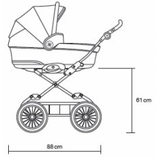 Универсальная коляска Navington Galeon Black Sea (черная)