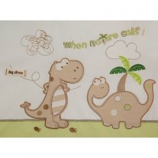 Комплект белья Piccolino Big Dino (3 эл, салатовый)
