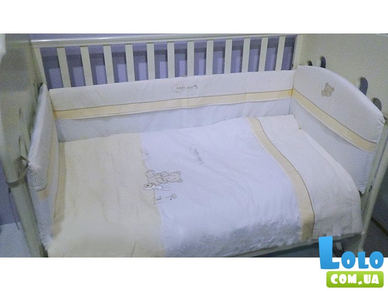 Комплект белья Piccolino Happy Days (3 эл, бежевый)