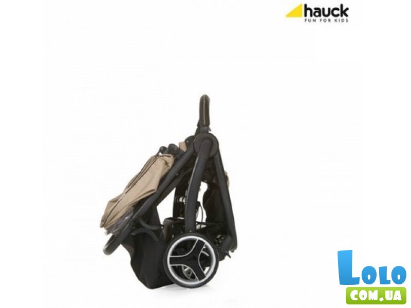 Прогулочная коляска Hauck Lift Up 4 Sand (черная с бежевым)