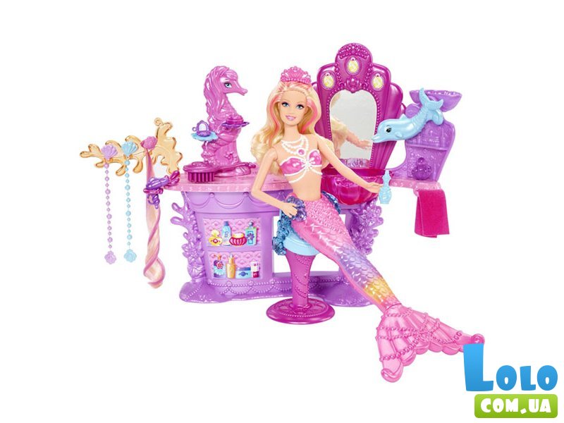Салон красоты из мультфильма «Барби. Принцесса жемчужин» Mattel