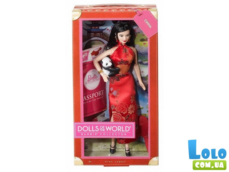 Кукла Барби коллекционная «Китай» из серии «Куклы мира» Mattel 