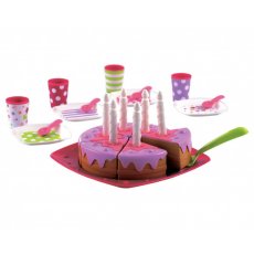Игровой набор посуды "С Днем Рождения" (26 аксессуаров), Ecoiffier
