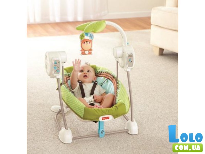 Кресло-качалка Fisher Price Forest Fun